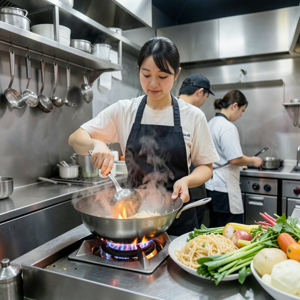 Reporter learns cooking secrets at wagamama's Great Marlborough Street branch